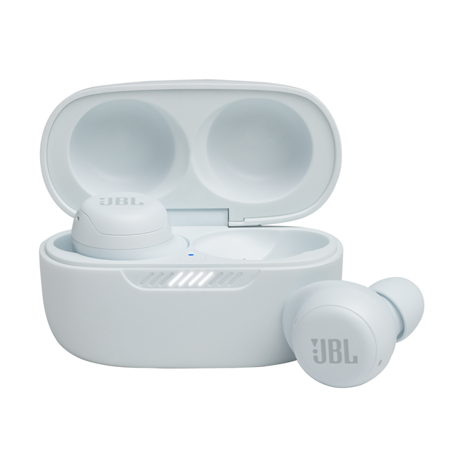 JBL Live Free NC+ TWS - White - True wireless Noise Cancelling earbuds - Hero image number null